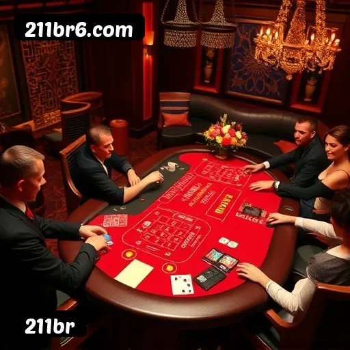 Jogos de Mesa Premium 211br - Blackjack, Roleta, Baccarat
